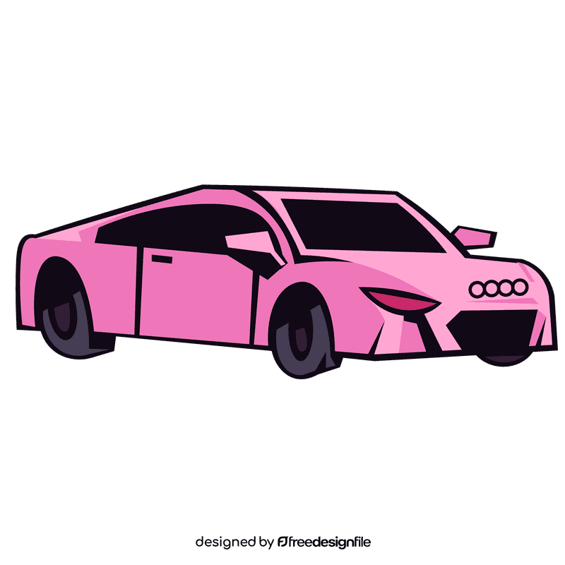 Audi pink clipart