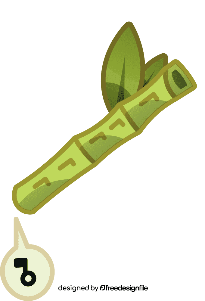 Bamboo music clipart