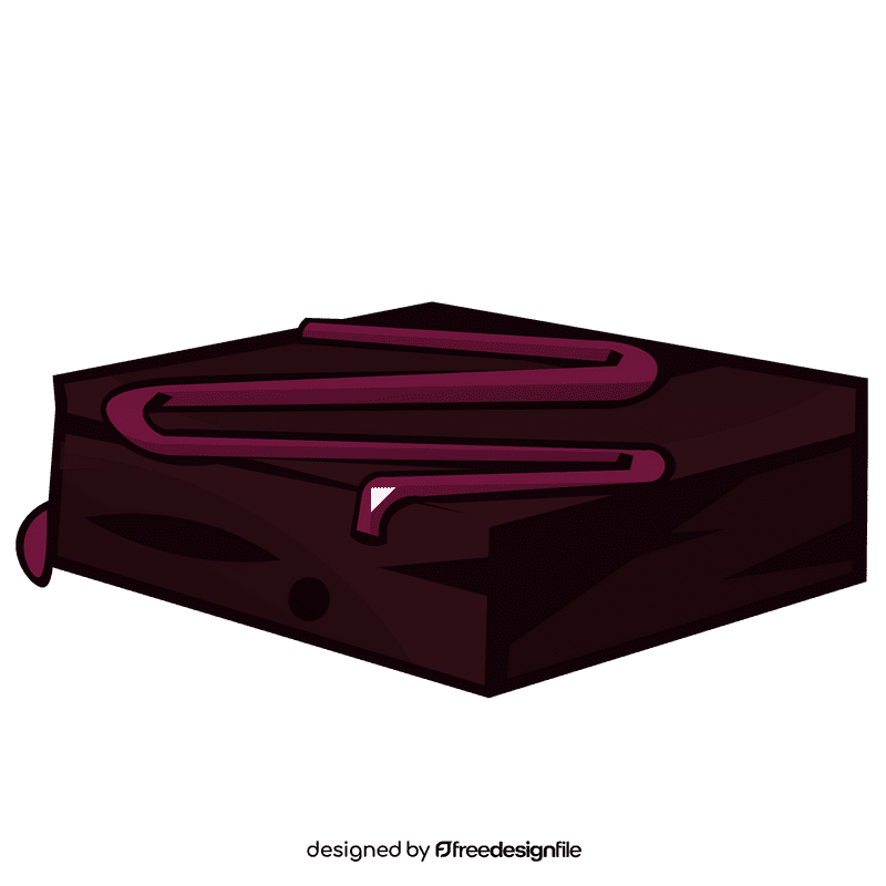 Brownie pink sauce clipart