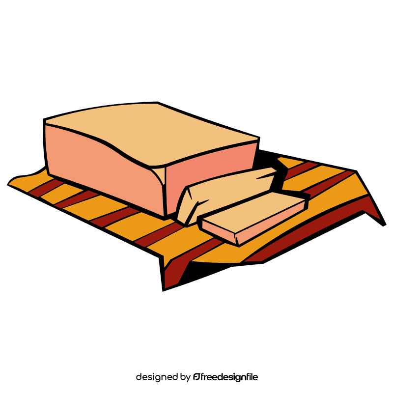 Butter slice clipart