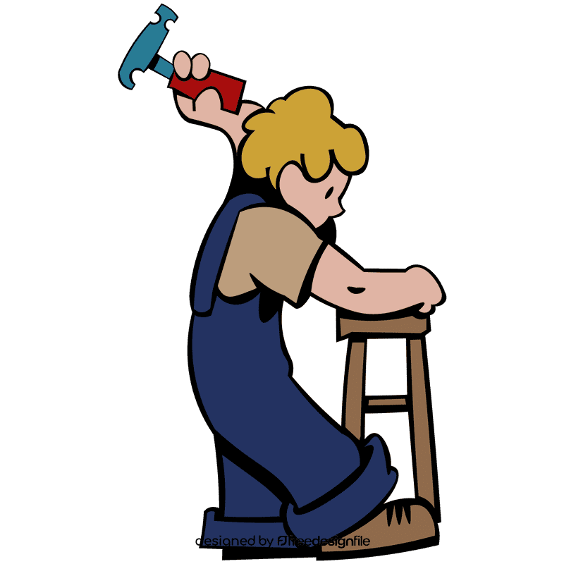 Carpenter hammer clipart