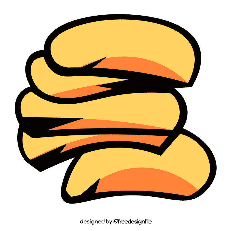 Chips pile clipart