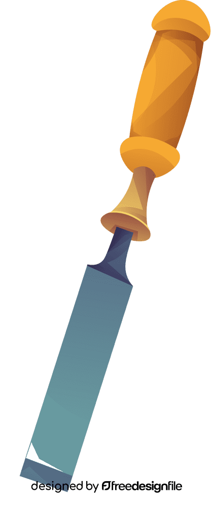 Chisel modern clipart