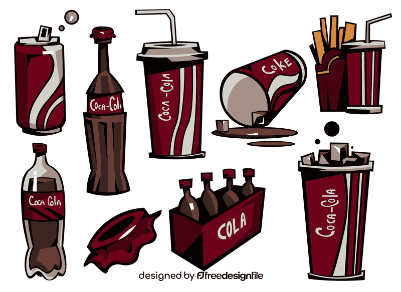Coca cola vector