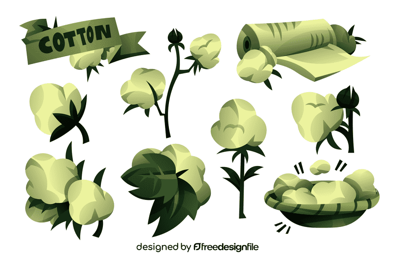 Cotton vector