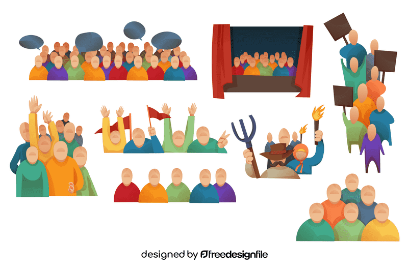 Crowd vector