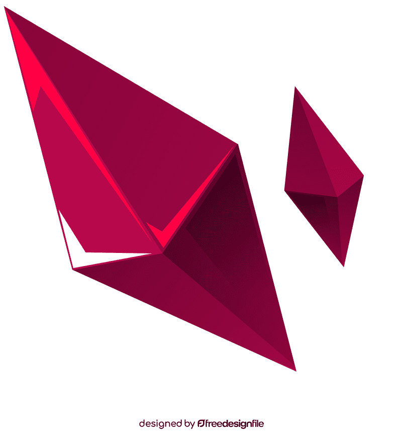Crystal ruby clipart
