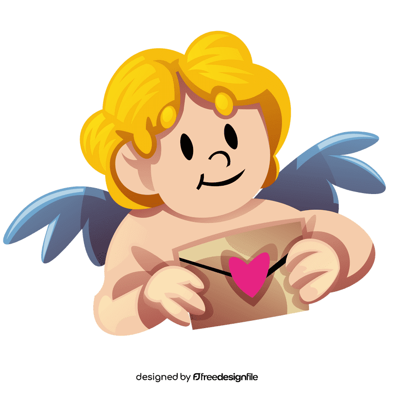 Cupid message clipart