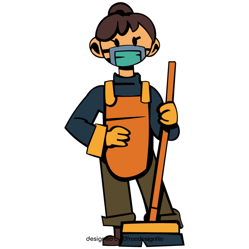 Custodian clipart