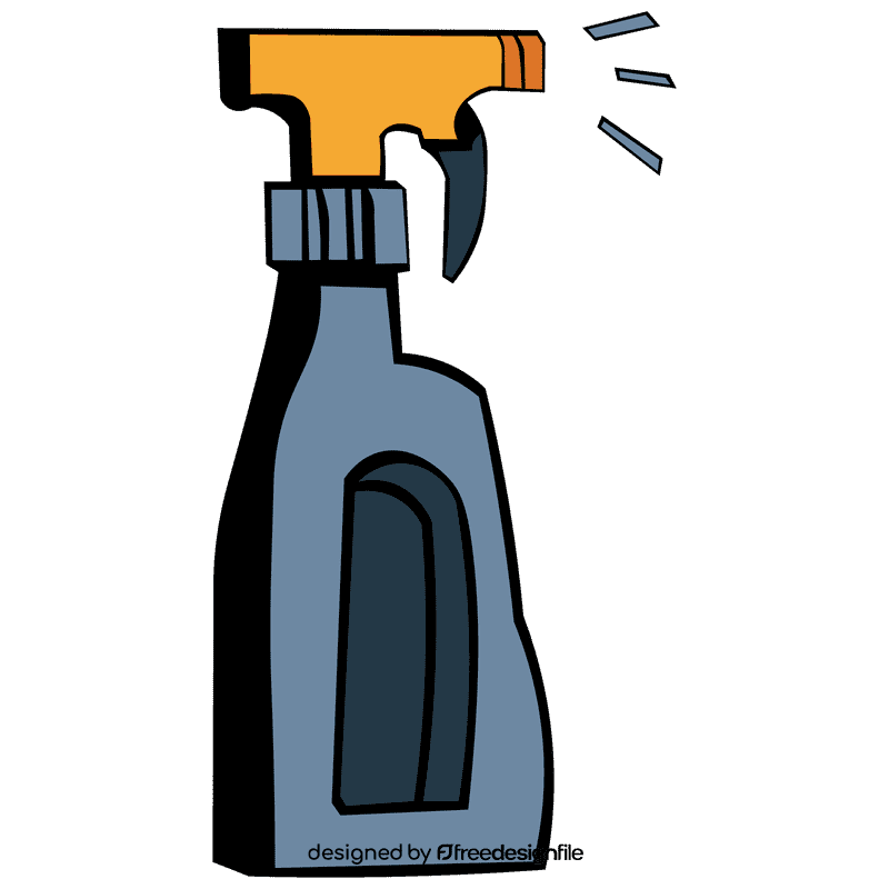 Custodian spray clipart