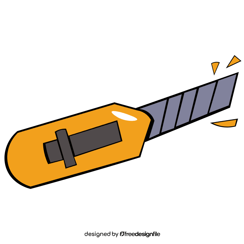 Cutter yellow clipart