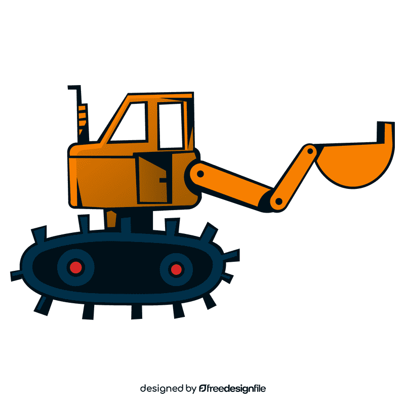 Digger heavy high clipart