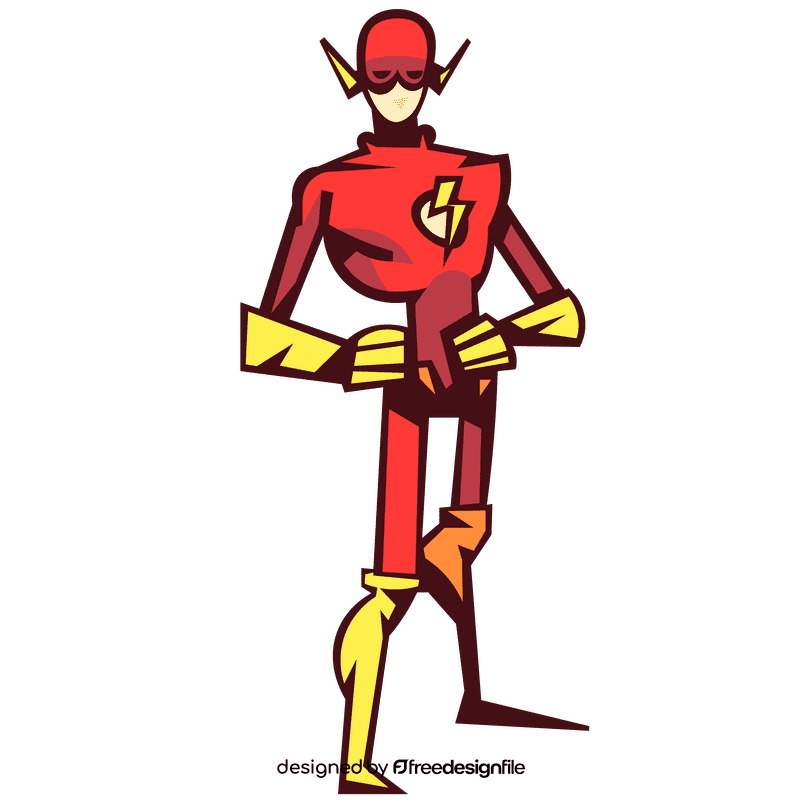 Flash standing clipart