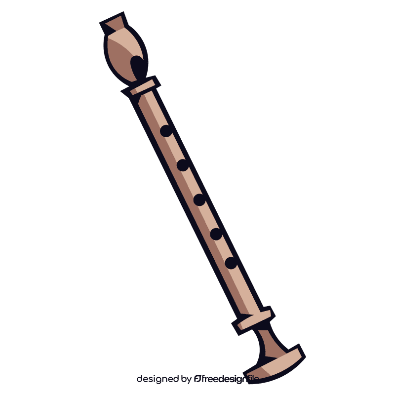 Flute clarnet clipart