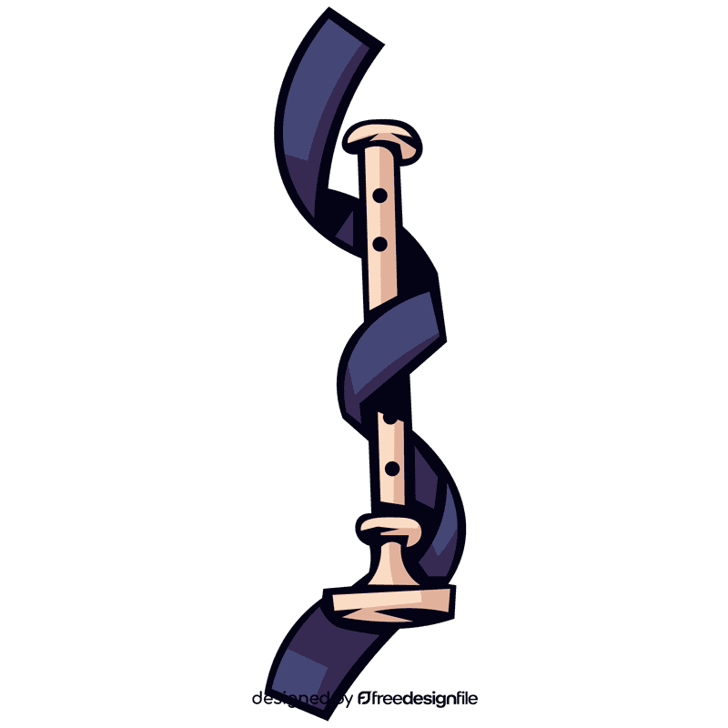 Flute stripe clipart