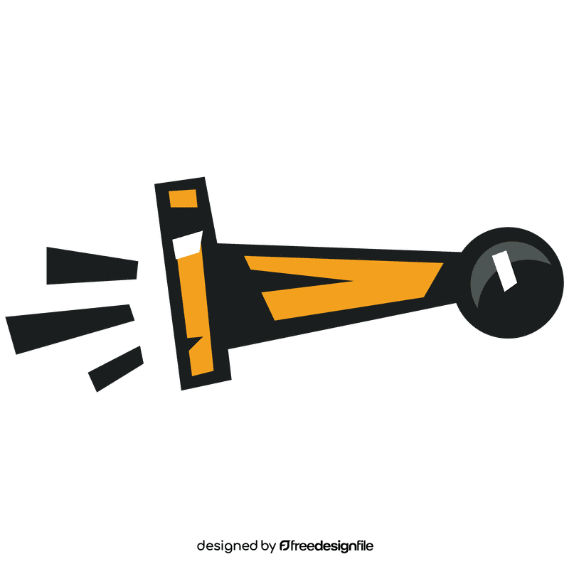 Foam finger horn clipart