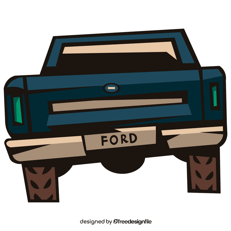 Ford back clipart