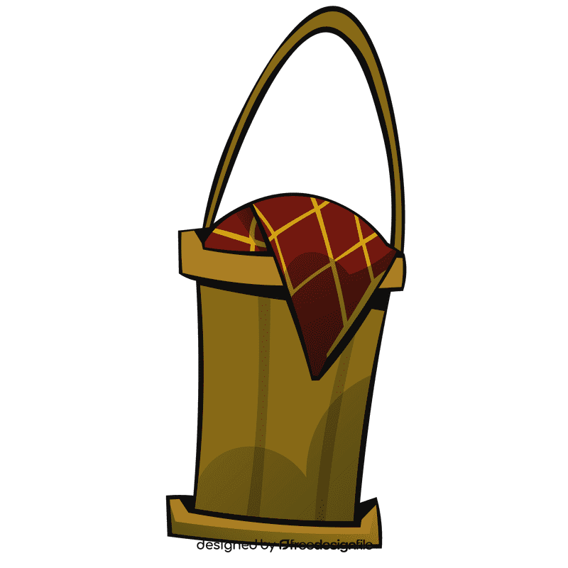 Fruit basket basket clipart