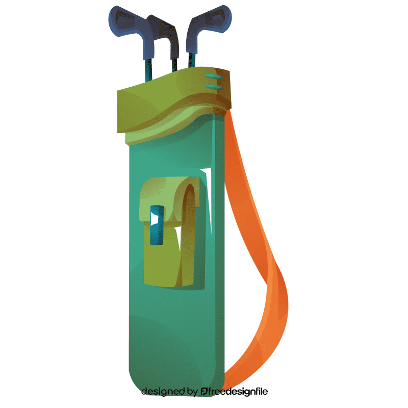 Golf case clipart