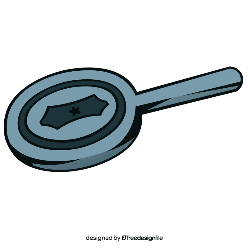 Hairbrush backside clipart