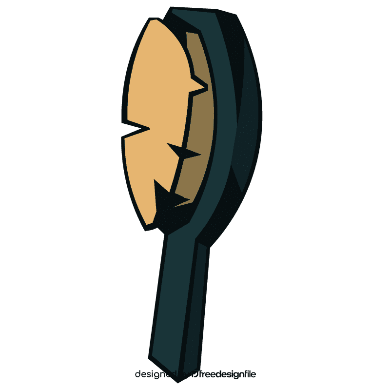 Hairbrush hairy clipart
