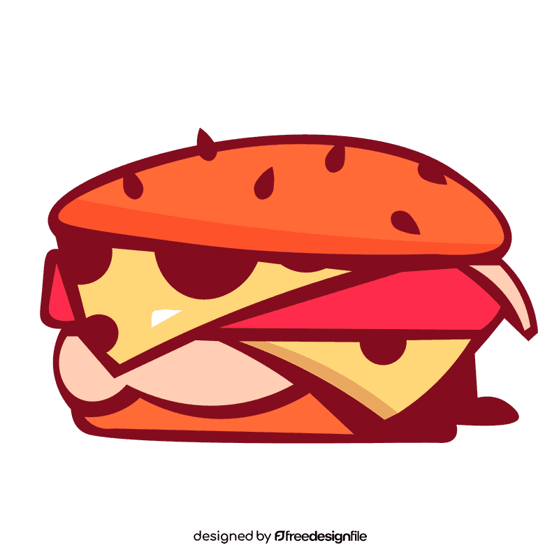 Hamburger cheeseburger clipart