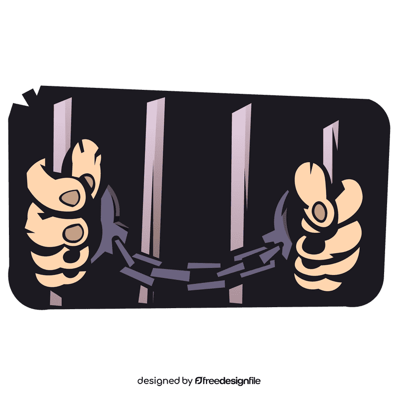 Handcuffs bars clipart