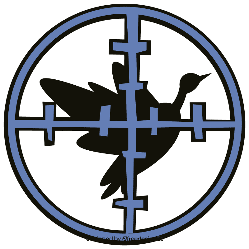 Hunting aim clipart
