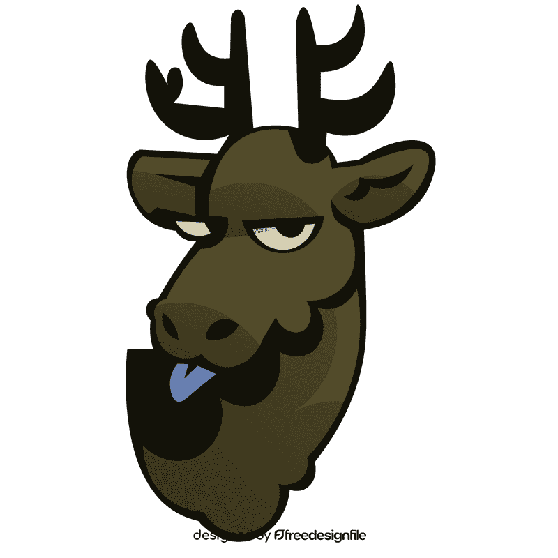 Hunting deer clipart