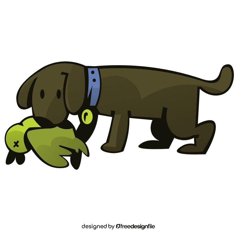 Hunting dog clipart