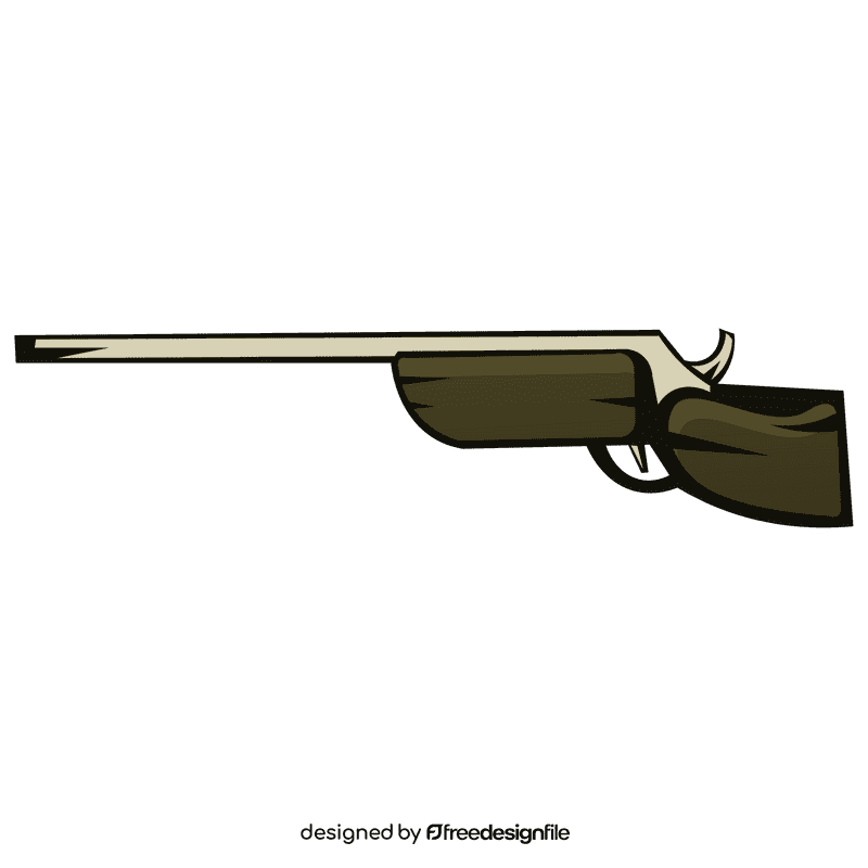 Hunting gun clipart