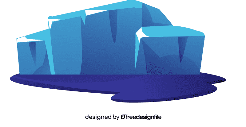 Iceberg big clipart