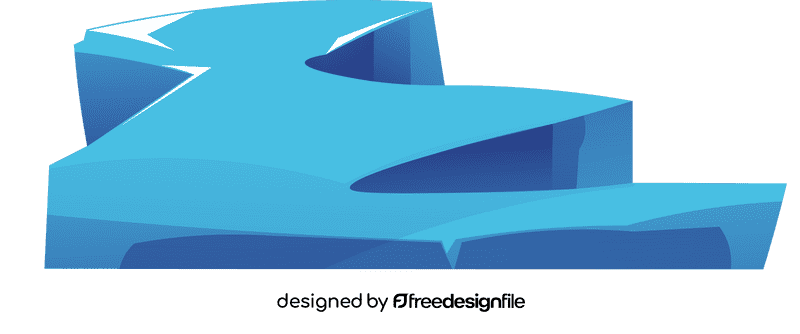 Iceberg small clipart