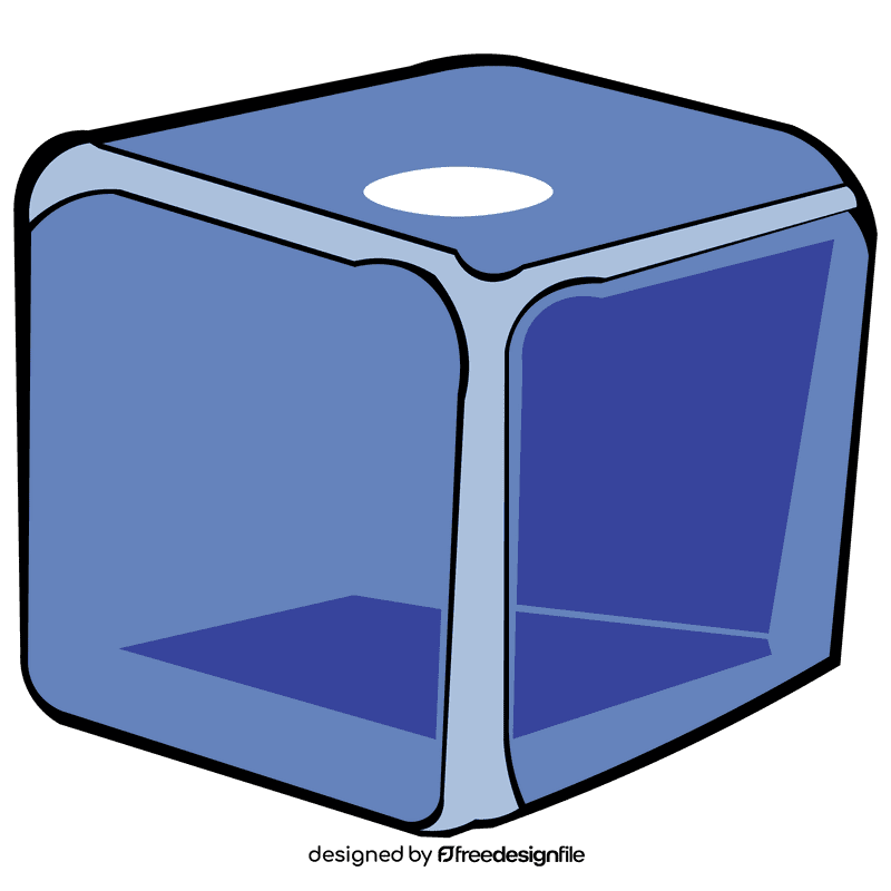 Ice cube cube clipart