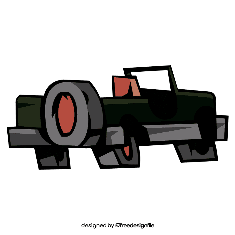 Jeep back clipart