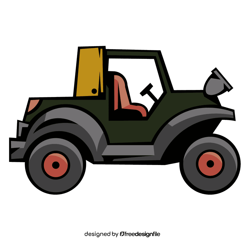 Jeep covered clipart