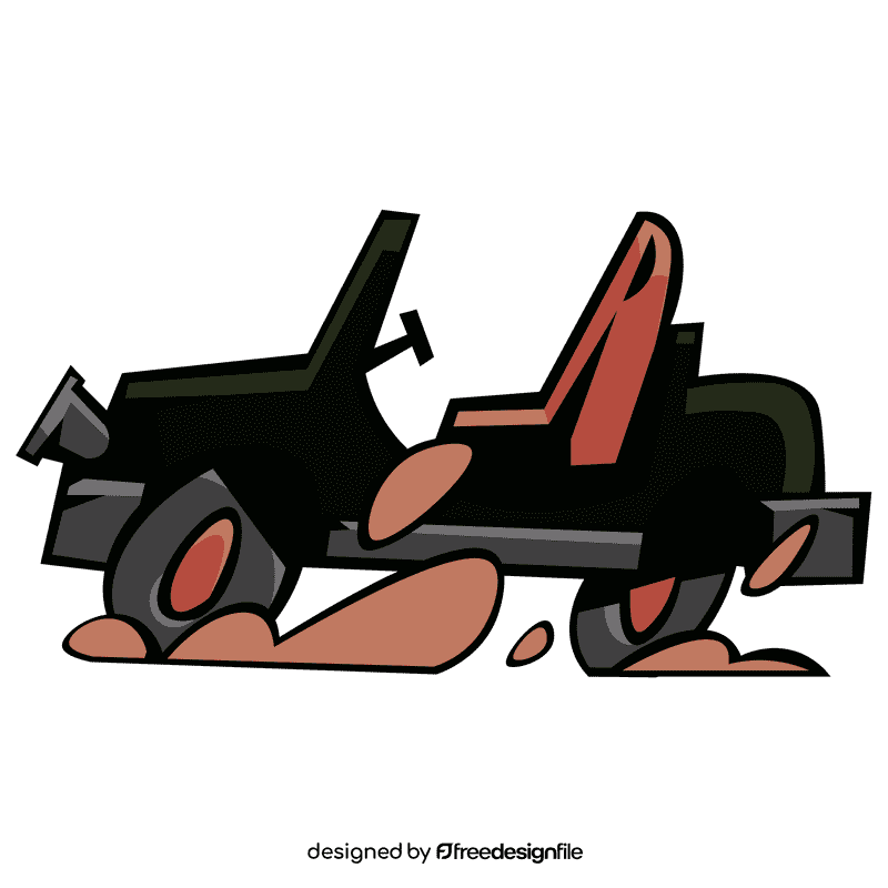 Jeep dirt clipart