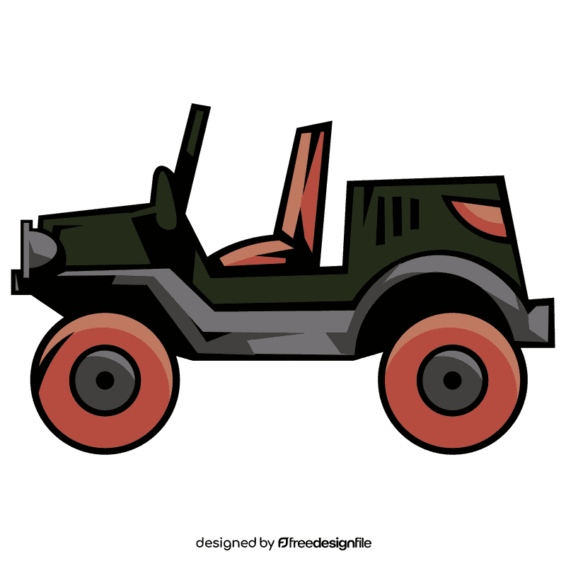 Jeep profile clipart