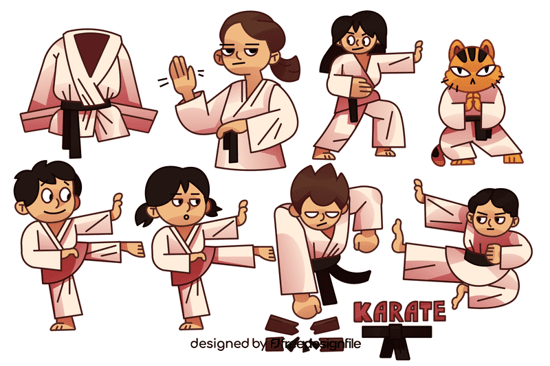 Karate vector
