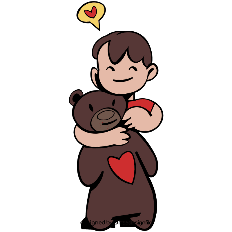 Kindergarten bear clipart