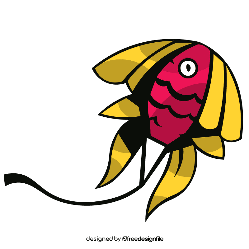 Kite fish clipart