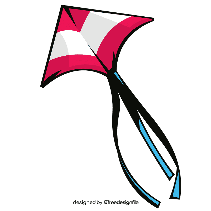 Kite triangled clipart