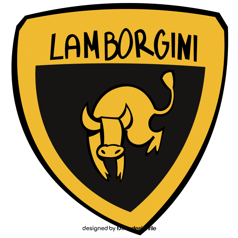 Lamborgini logo clipart