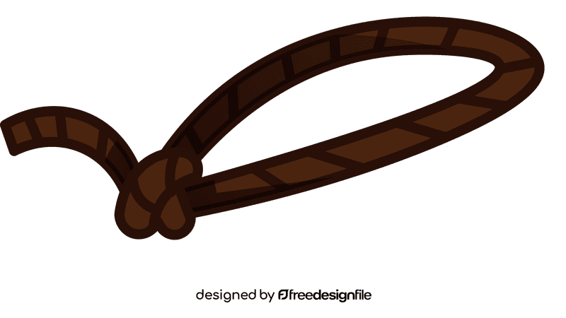 Lasso side clipart