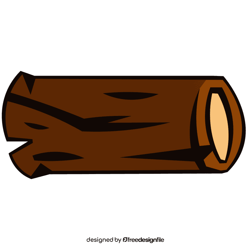 Log laying clipart