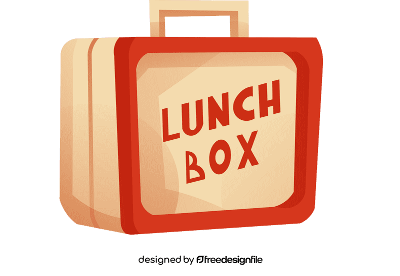 Lunchbox box clipart