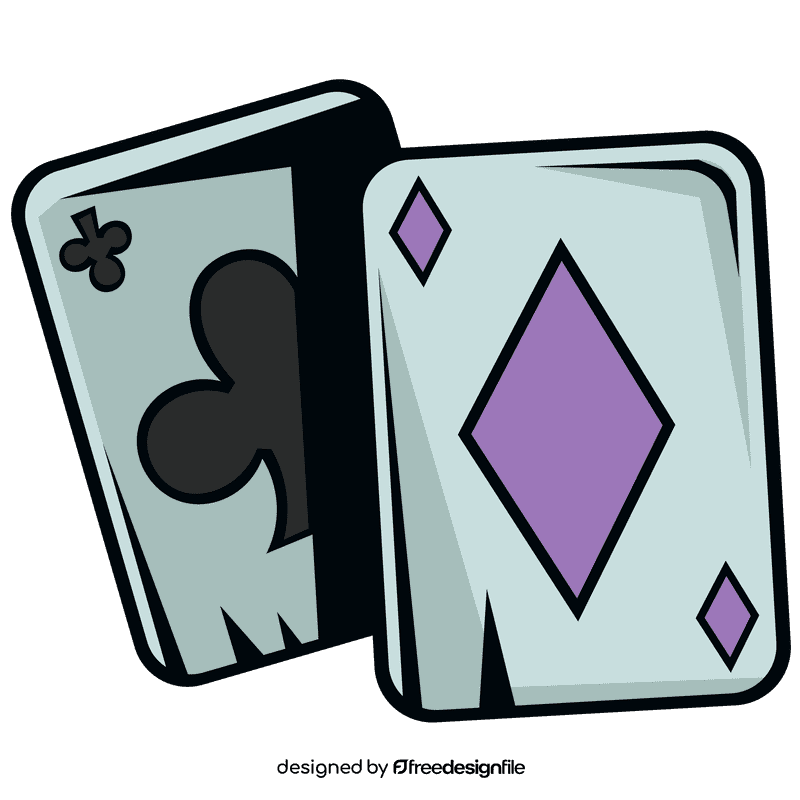Magic cards clipart