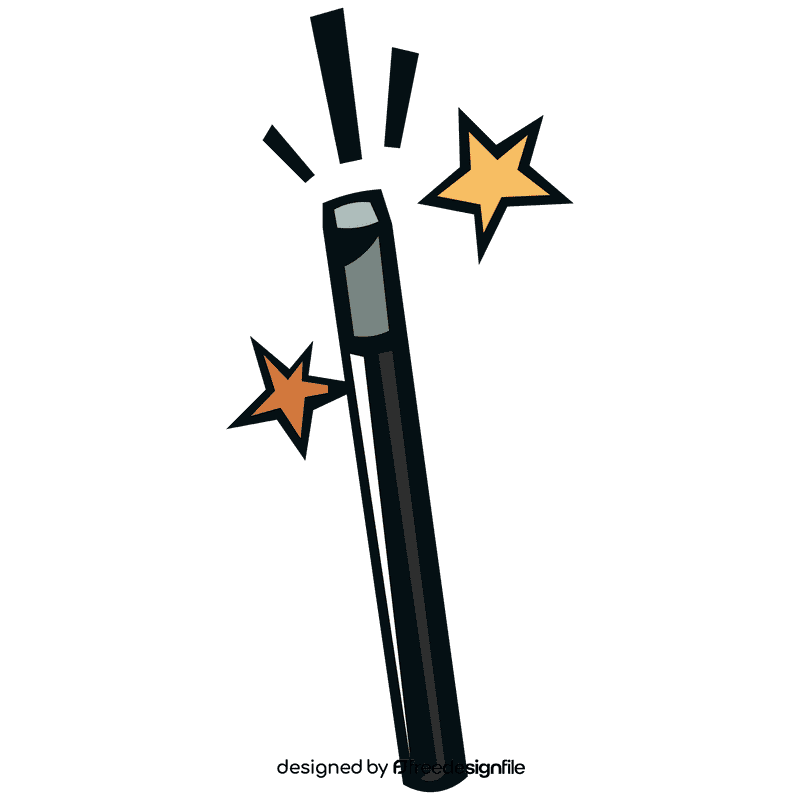 Magic wand clipart