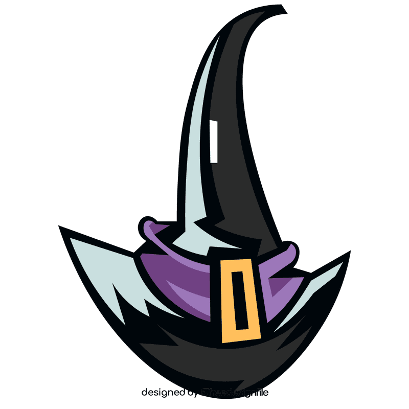Magic witchhat clipart