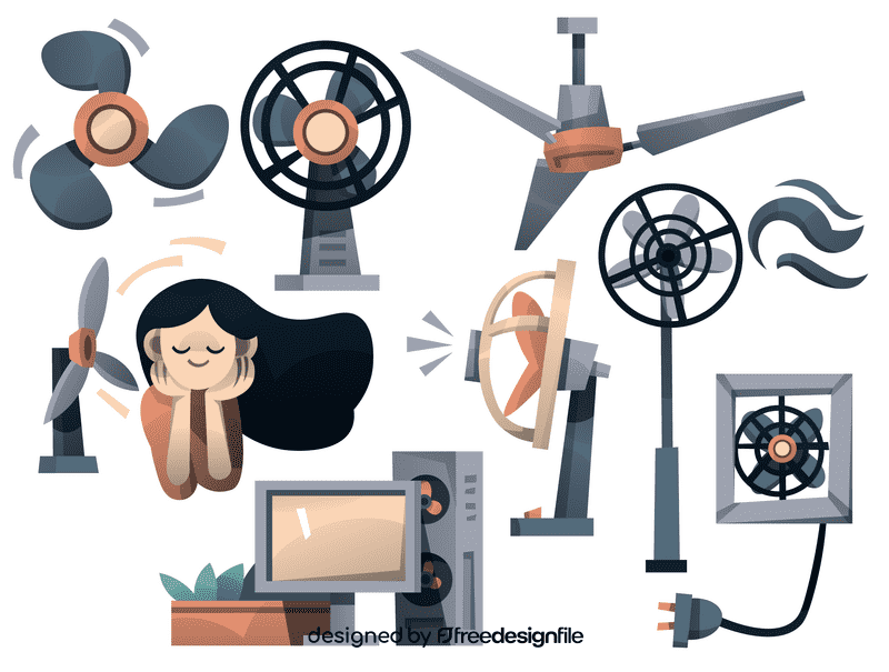Electric fan vector